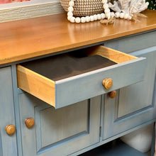 Load image into Gallery viewer, Ethan Allen Teal Cabinet
