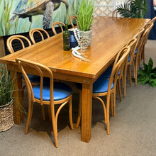 Load image into Gallery viewer, Solid Pine Wood Dining Table

