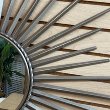 Load image into Gallery viewer, Silver Starburst Mirror
