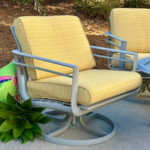 Load image into Gallery viewer, 5PC Winston Metal/Yellow Seating Set
