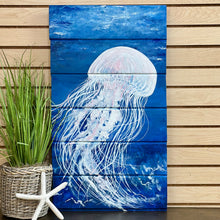Load image into Gallery viewer, Jellyfish Wood Art
