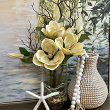 Load image into Gallery viewer, Faux Magnolias In Vase
