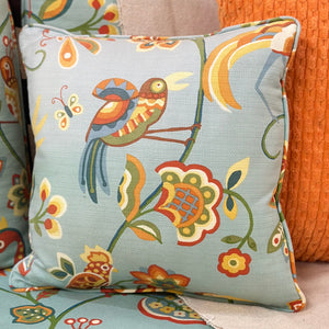 Bird Motif Loveseat