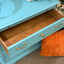 Load image into Gallery viewer, Blue/Turquoise 3DRW Nightstand
