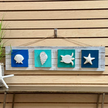 Load image into Gallery viewer, Coastal Motif Wooden Art
