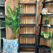 Load image into Gallery viewer, Black Leaning Bookcase

