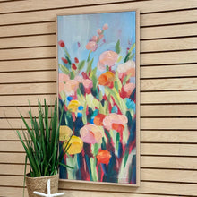 Load image into Gallery viewer, Pink/Yellow Flower Art
