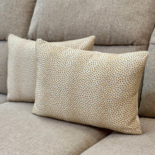 Load image into Gallery viewer, Champagne Dotted Down Lumbar
