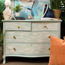 Load image into Gallery viewer, Aqua Painted Chest
