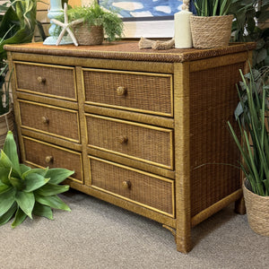 Henry Link Wicker Dresser