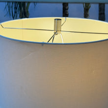 Load image into Gallery viewer, Aqua Ribbed Lamp
