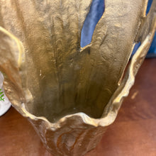 Load image into Gallery viewer, Gold Organic Vase
