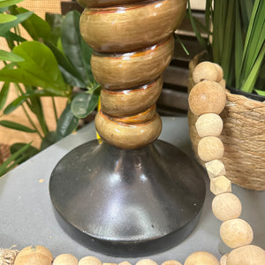 Gold Spiral Lamp