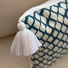 Load image into Gallery viewer, 'Jasmine Celadon' Down Lumbar
