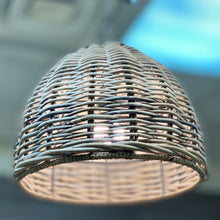 Load image into Gallery viewer, Rattan Dome Pendant
