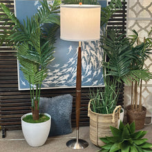 Load image into Gallery viewer, Mid-Mod Wood Floor Lamp
