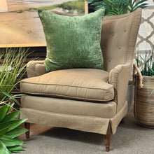 Load image into Gallery viewer, Gold Wingback Chair
