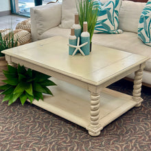 Load image into Gallery viewer, Beige Coffee Table w/ Baskets
