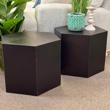 Load image into Gallery viewer, Crate &amp; Barrel Hexagon Side Table
