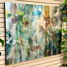 Load image into Gallery viewer, Blue &amp; Green Abstract Art
