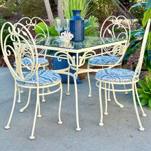 Load image into Gallery viewer, 5PC Wrought Iron Dining Set
