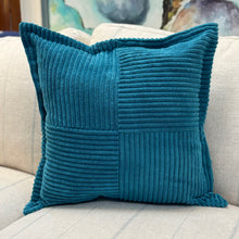 Load image into Gallery viewer, Turqouise Textured Pillow
