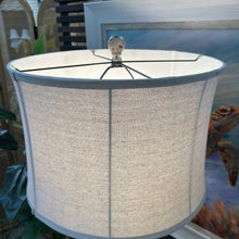 Load image into Gallery viewer, Greige Resin Floor Lamp

