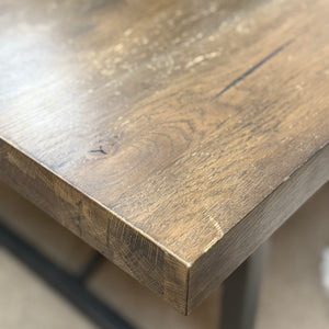 Wood/Metal Dining Table