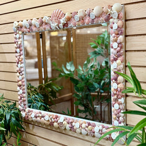 Handmade Shell Mirror