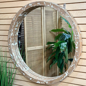 Distressed Wall Mirror