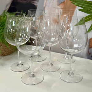 Set/6 Riedel Wine Glasses