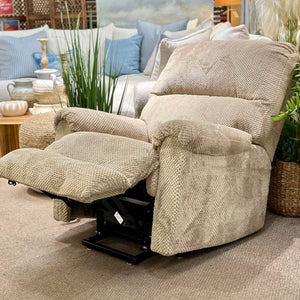 Taupe Power Lift Recliner