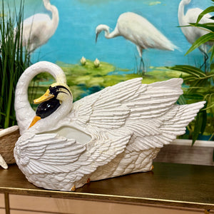 Swan Planter