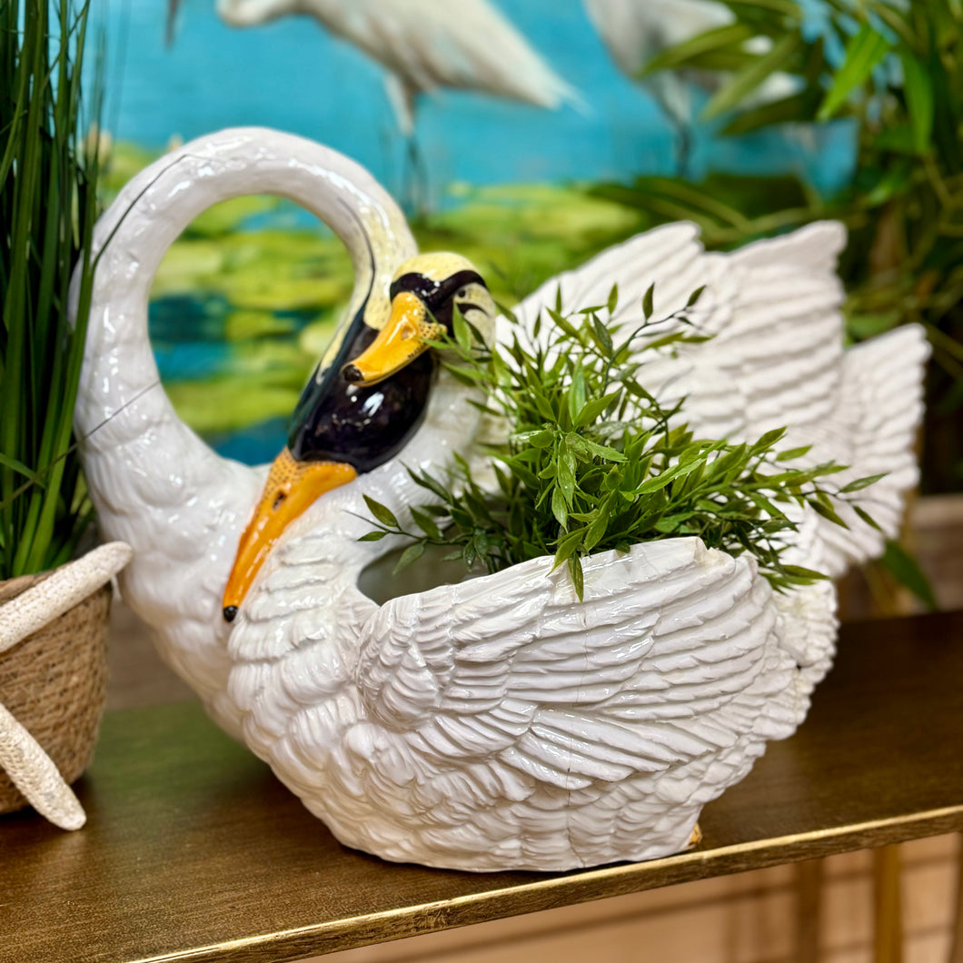 Swan Planter