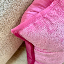 Load image into Gallery viewer, Hot Pink Chenille Pillow
