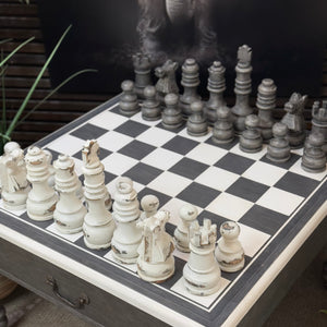 Chess Coffee Table W/PCS