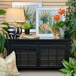 Black Media Cabinet
