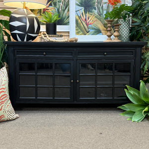 Black Media Cabinet