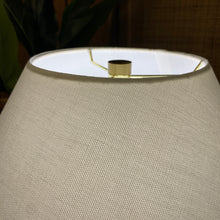 Load image into Gallery viewer, Round Distressed Table Lamp
