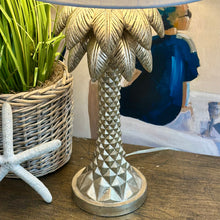 Load image into Gallery viewer, Silver Palm Tree Lamp
