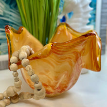 Load image into Gallery viewer, Orange Murano Glass Bowl
