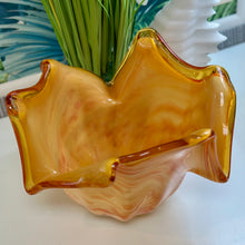 Load image into Gallery viewer, Orange Murano Glass Bowl
