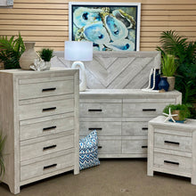 Load image into Gallery viewer, White Washed 2DRW Nightstand
