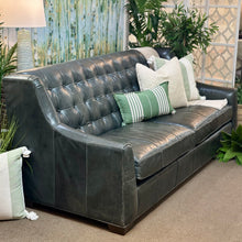 Load image into Gallery viewer, CR Laine Leather Tufted Sofa
