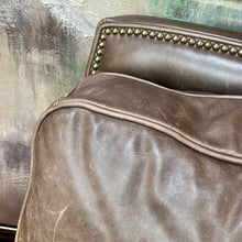 Load image into Gallery viewer, Leather Masters Grey Power Recliner
