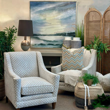 Load image into Gallery viewer, Rowe Ivory Geometric Chair
