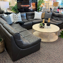 Load image into Gallery viewer, Z Gallerie Leather 'Convo' Sectional
