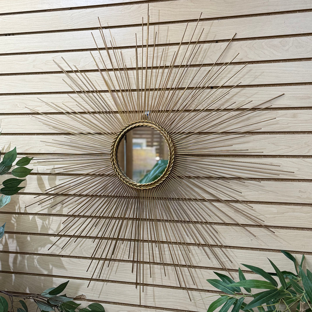 Gold Sunburst Mirror