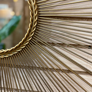 Gold Sunburst Mirror