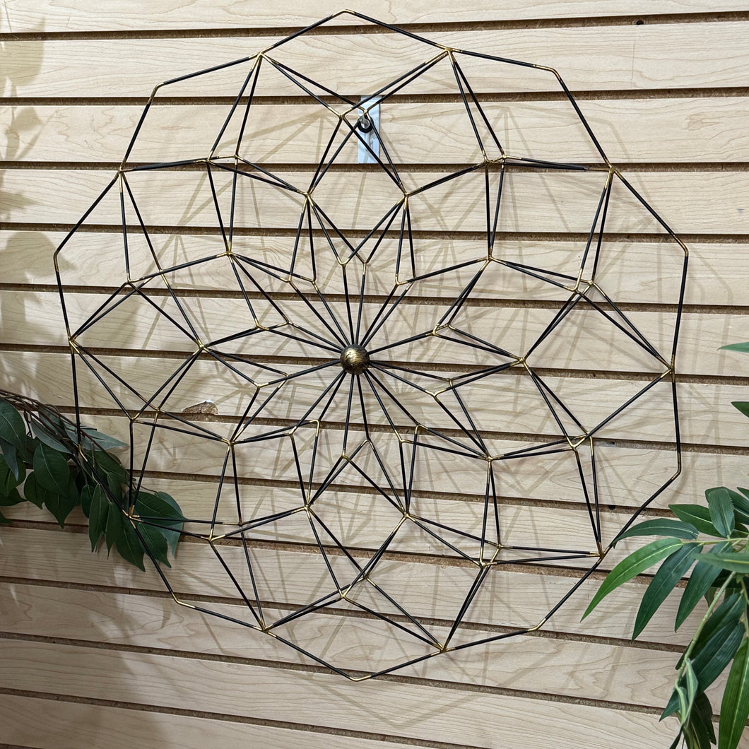 Black Metal Wall Decor